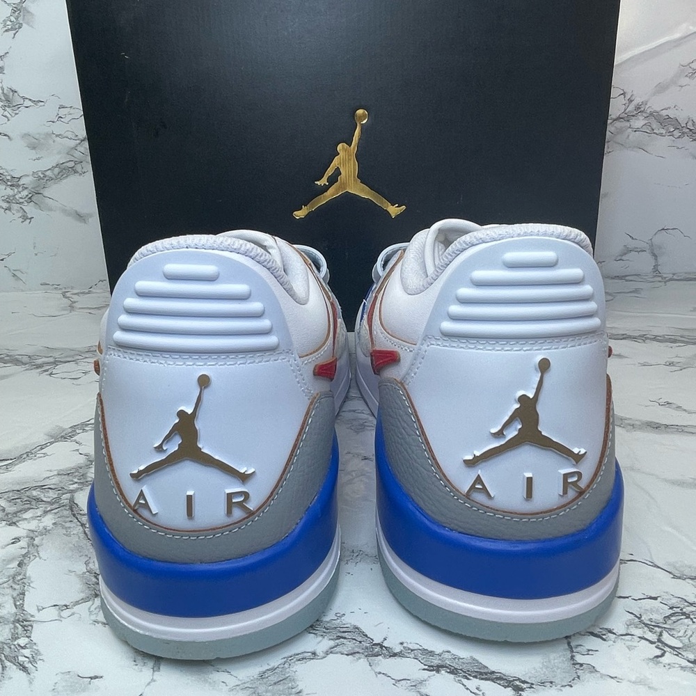 NEW Nike Air Jordan Legacy 312 Low White Game Royal Red Mens Size's FN8902-161 - Picture 5 of 8